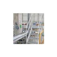 S11002 - Cross Over - Passerelle piéton passage convoyeur - Hauteur du palier : de 1300 à 2500 mm_1