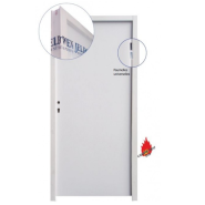 Porte coupe-feu 30 mn - Bloc de porte EI 30 simple vantail 2040 x 630 droite - huisserie résineux section 72x54_1