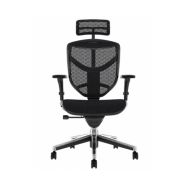 Fauteuil de bureau ergonomique - Enjoy Classique - réglable en hauteur, profondeur et inclinaison_1