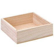 Casier de présentation en bois 16x15x5cm_1