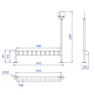 Trotfix - range trottinette - velo galaxie - fixation par résine chimique_1