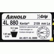 Courroie trapézoïdale X-Grip V - type 4L880_1