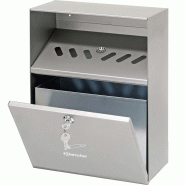 Cendrier argent mural | Bartscher - 860001_1