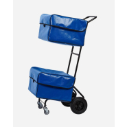 Chariot courrier 2 paniers - Référence : TR152R/2GPA - charge utile 80kg - dimensions 500x510x1000mm_1