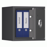 Coffre-fort FORMAT Lyra 2 Classe I - Anti-effraction certifié EN 1143-1 - Serrure électronique KABA Combi B 90 / Graphite RAL 7024_1