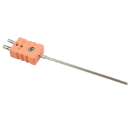 Thermocouple chemisé type N - Ø3mm, L:500mm, +1070°C max - Connecteur standard_1