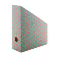 Organiseur pour fichiers de bureau personnalisable - en carton ondulé - impression quadri - livré à plat_1