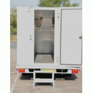 Stockage réfrigéré 17 m3 sur remorque à température positive