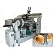 Machine de fabrication de cônes de gaufre avec capacité de 2500 pièces par heure