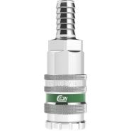 Série 345 - Coupleur CEJN - Laiton/Nickelé à double obturation pour applications air respirable_1