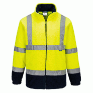 Blouson F301 Bicolore HV EN ISO 20471 Classe 3 - Jaune/Marine / 5XL_1