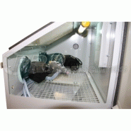 Cabine de sablage 110L - idéale pour modélisme et restauration auto-moto - avec trappe latérale et accessoires inclus_1
