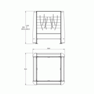 Jardinière SQUARE Métal_1