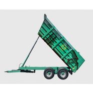 Benne agricole Juscafresa avec système de déchargement efficace