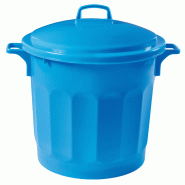 Couvercle pour poubelle ronde tri sélectif 75 L Gilac - Bleu_1
