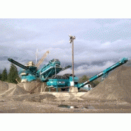 Cribleuse mobile Terex Washing System M1700 - 2 ou 3 étages, mobiles sur chenilles ou roues_1