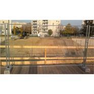 M300 - clôture grillagée mobile Plaka Group - maille 100 x 250 mm - technique de soudure continue_1