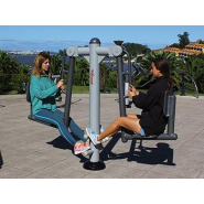 Urba Gym - Appareil de fitness pour étirements des jambes - Acier peint - 2,18 x 0,4 x 1,66 m - Conforme norme 16630_1