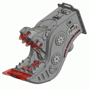 Broyeur de démolition secondaire - Série FF pour pelles de 5 à 52 tonnes_1