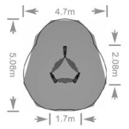 Parcours d'équilibre circulaire Zingo pour aires de jeux - réf 8019870 - Hags - Vert - Scellement béton_1