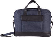 Sac porte-ordinateur businessman - Réf: KI0429 - Polyester 600D - Compartiments matelassés pour ordinateur et tablette - Marque Kimood_1