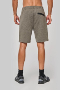 Short homme - Réf: PA1028 - Ultra confortable avec ceinture élastiquée et poches zippées - Marque PROACT_1