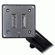 Bras articulé slim pour moniteur avec gestion de cbles - Support de bureau pour écran LCD / LED_1