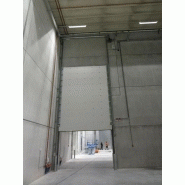 Portes sectionnelles coupe-feu - PRT-05-06 - résistance au feu EI 60/EI 90 selon EN 1634-1_1