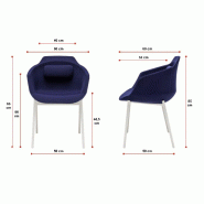 Siège de réunion Ultra F - MDD - Beige_1