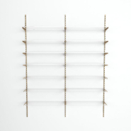 Élément suivant Cremagold 7 tablettes verre L90xH240cm_1