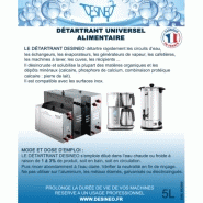 Détartrant professionnel 5L - Alimentaire polyvalent pour générateurs de vapeur, cafetières, lave-vaisselle et autres appareils_1
