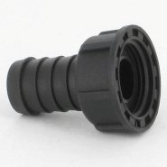 Raccord annelé droit F 3/4