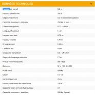 Star 6 - mâts verticaux - haulotte - capacité de levage max : 230 kg - hauteur de travail : 5.8 m_1