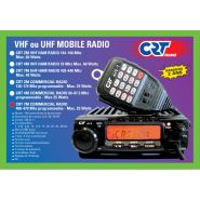 7m com - émetteur récepteur radio CRT - mode FM (Wide/Narrow) - programmable RX/TX 400-470 MHz - 10W à 25W_1