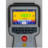 Ohmmètre à faible résistance 2 A robuste et portable - DLRO2X_1