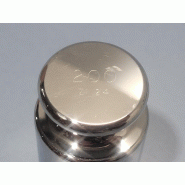 Poids d'étalonnage ZWIEBEL 200g classe F1 INOX_1