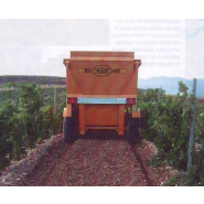 Ramasseuse de pierres spécial vigne compact et maniable, utilisable avec des tracteurs moyens/petits dans des espaces difficiles d'accès_1