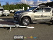 Remorque mi-porte-engin / mi-plateau Lider - PTAC 3500 Kg - 506 x 215 cm - Référence CT166-IFW_1