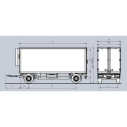 A.Ko - Remorque frigorifique Schmitz Cargobull - FERROPLAST, longueur intérieure 6950 à 7350 mm_1