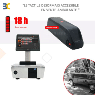 Batterie Lithium grande capacité pour balance ou caisse tactile BM5 - 24V 10.4 Ah - Autonomie 18h_1