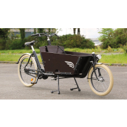 Biporteur AMSTERDAM AIR edrive500 - Vélo cargo électrique avec moteur Pendix 65 Nm_1