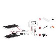 Kit solaire 600W 12V camping-car - Uniteck - Panneaux monocristallins, régulateur MPPT et accessoires_1