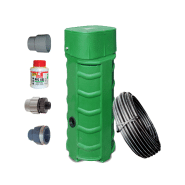 Poste de relevage Sanidrain® HT.180cm - Fil d'Eau profond 500v - DN32 - Refoulement 50mm_1