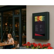 Totem tactile extérieur - FLASH - Parfait pour vos extérieurs, robuste aux températures extrêmes