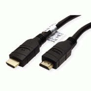 VALUE Câble UHD HDMI 4K avec repeater, 25 m_1