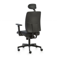 Fauteuil de direction Signo+ avec appuie-tête - neuf - robuste et versatile_1