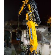 Grue auxiliaire Big 525 - Effer - pression 380 bar - meilleur rapport couple de levage/poids_1