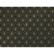 Sac luxe Artdeco noir 19+10X23cm - par 12_1