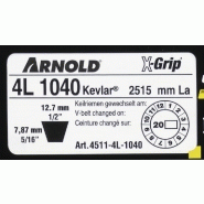 Courroie trapézoïdale X-Grip V - type 4L1040_1