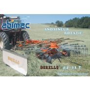 Borello 4.4T - Andaineur rotatif Abimac - 4,20 m de largeur de travail, boîte en bain d'huile, 13 bras_1